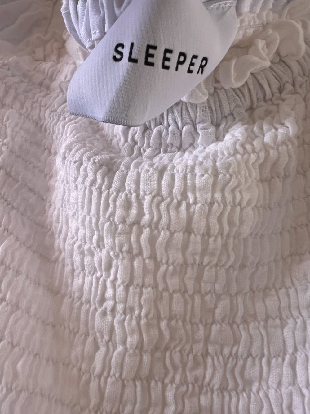 SLEEPER Belle Linen Midi Dress Size Small - Picture 5 of 5
